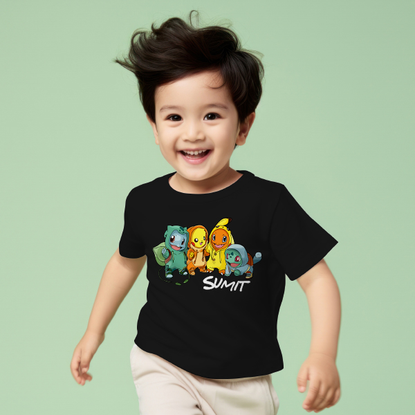Friends Customized Half Sleeve Kid’s Cotton T-Shirt