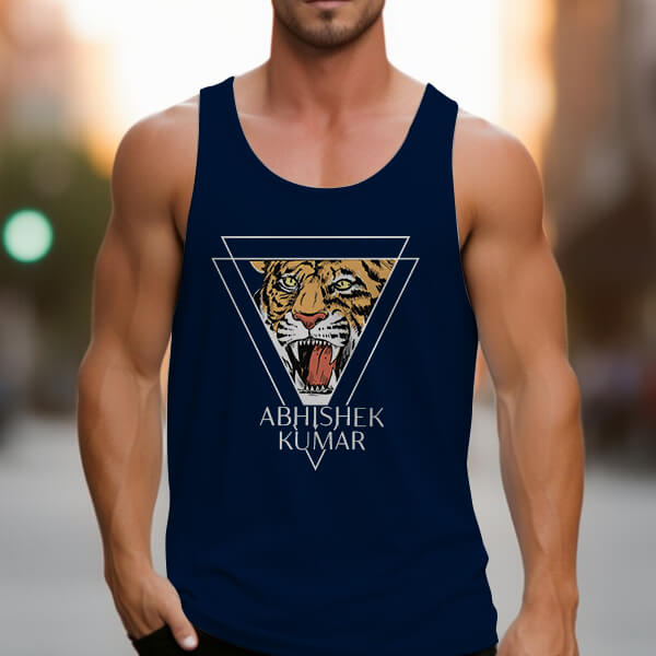 Urban Backwoods Foxhound Men's Logo Tank Top Vest