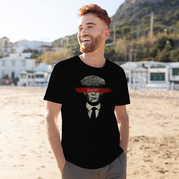 Intellectual Customized Printed Men's Half Sleeves Cotton T-Shirt