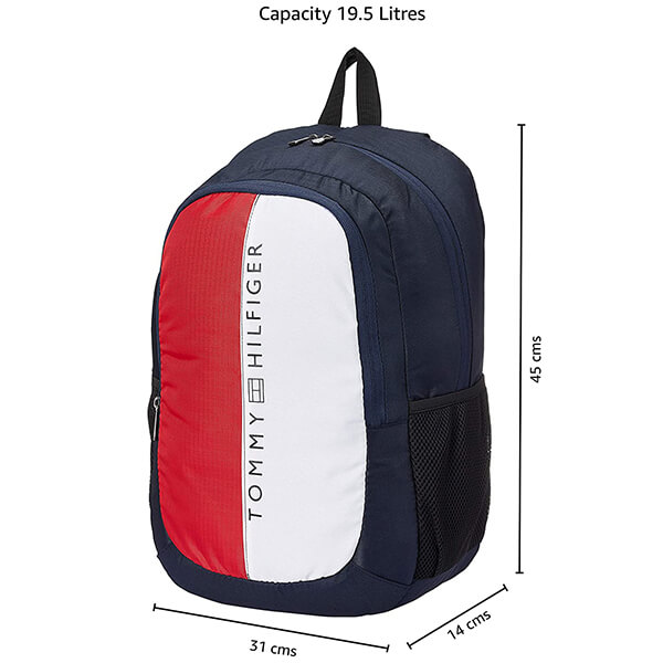 Buy Red White Customized Tommy Hilfiger Laptop Backpack yourPrint