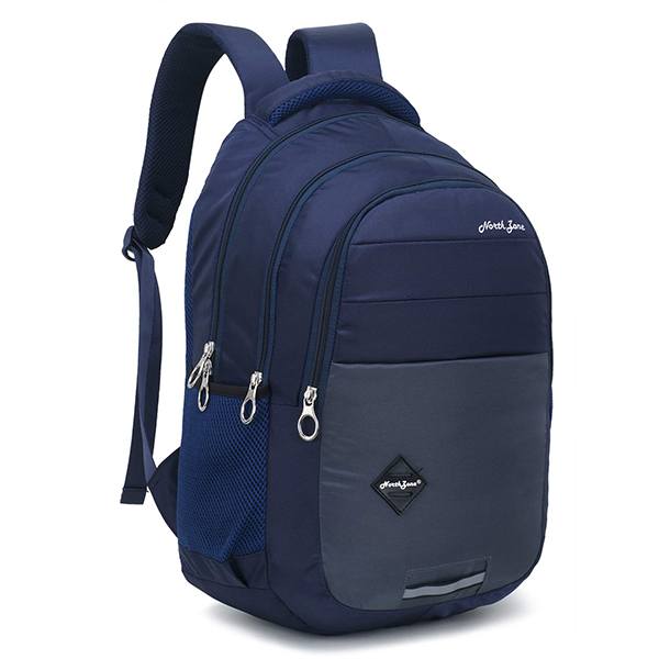 Buy Navy Blue Customized Lightweight Stylish School Backpack for Boys