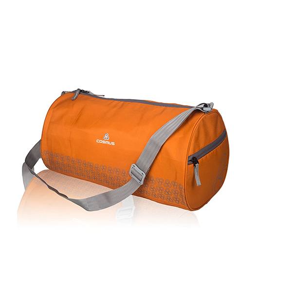 Buy Orange Customized Gym Bag Multipurpose Polyester Sports Bag with
