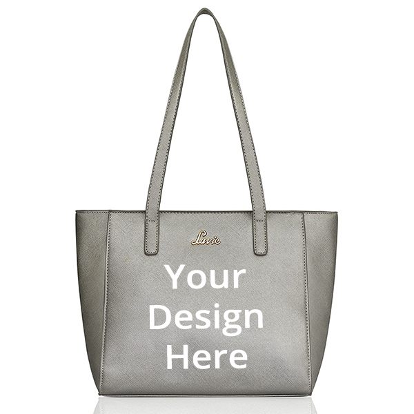 Silver Customized Lavie Women's Tote Handbag
