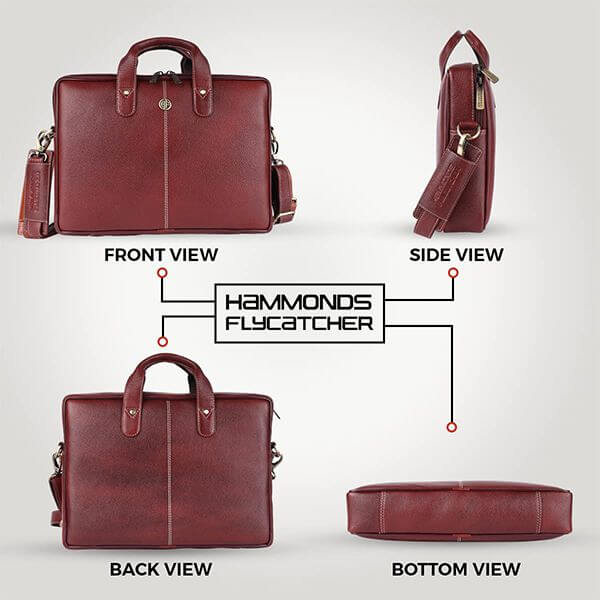 Buy Brown Customized HAMMONDS FLYCATCHER Genuine Leather 14 inch