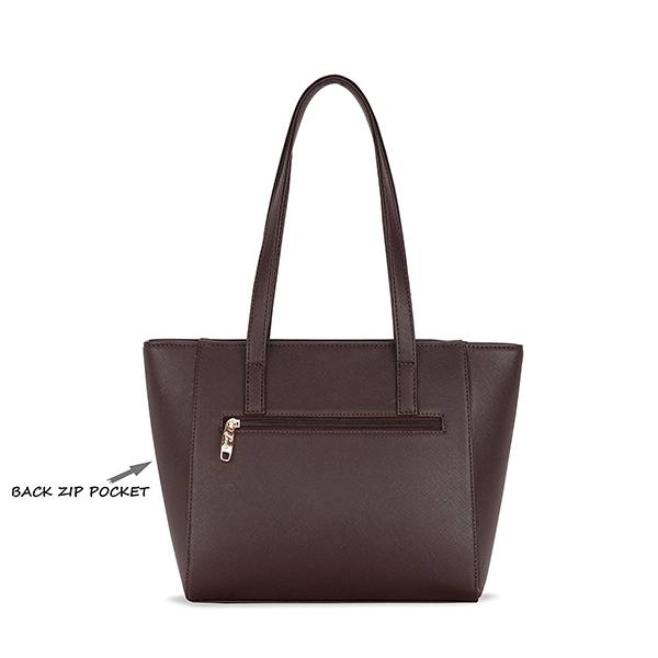 Buy Brown Customized Lavie Women's Tote Handbag yourPrint