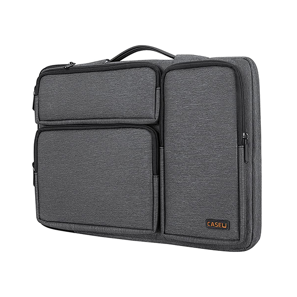 Buy Dark Grey Customized 14 inch 360 Degree Protective 3 Pocket Laptop
