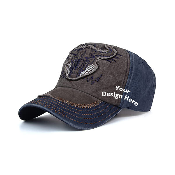 Blue Denim Customized Stylish Unisex Cap