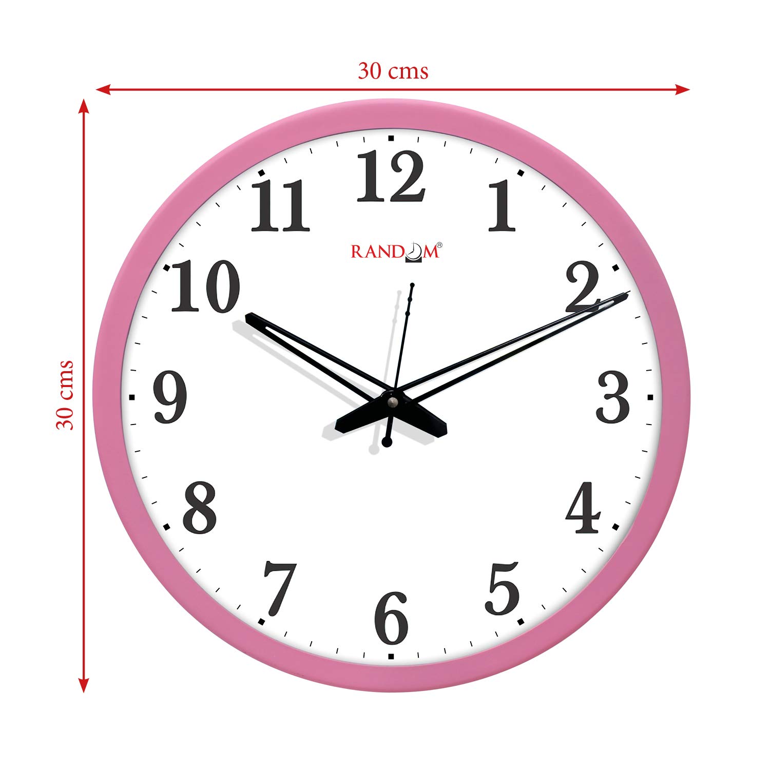 Clock Sample Pink Buy White with Pink panel Customized 12