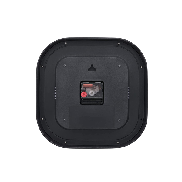 Buy White and Black Customized Titan Contemporary Black Wall Clock with