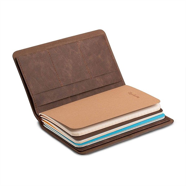 Buy Brown Customized Faux Leather Travel Journal and Organiser