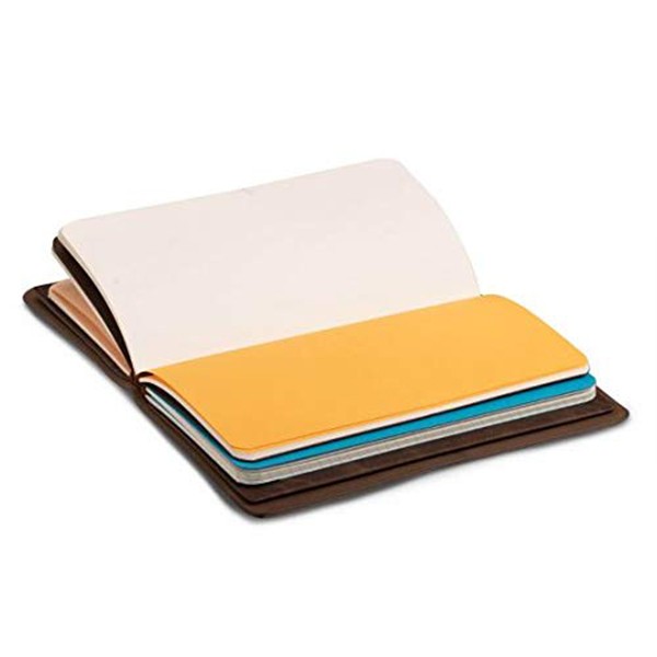 Buy Brown Customized Faux Leather Travel Journal and Organiser