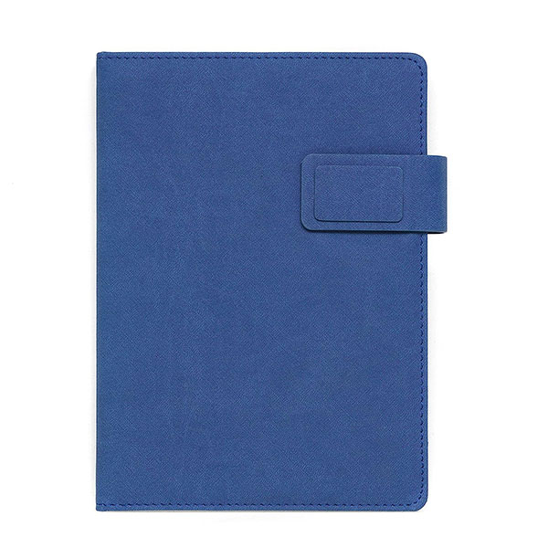 Buy Blue Customized Leather A-5 Office Notebook Journal with Smart ...