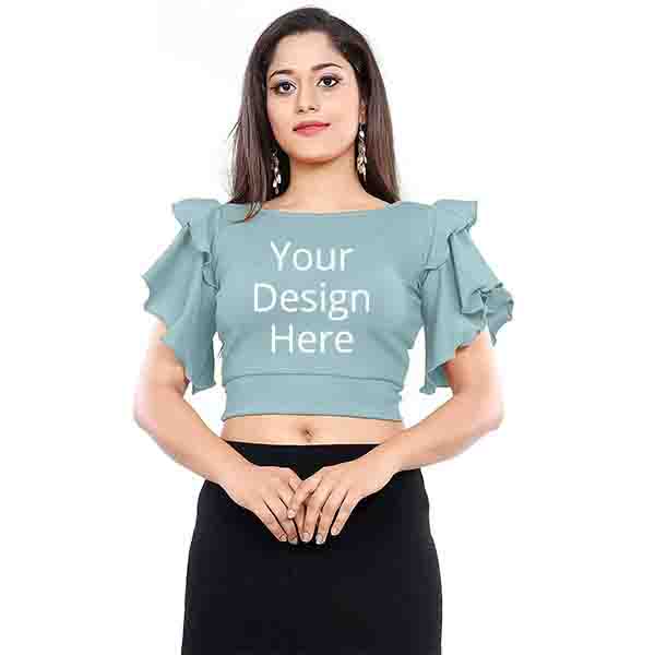 Pista Customized Women Crop Top