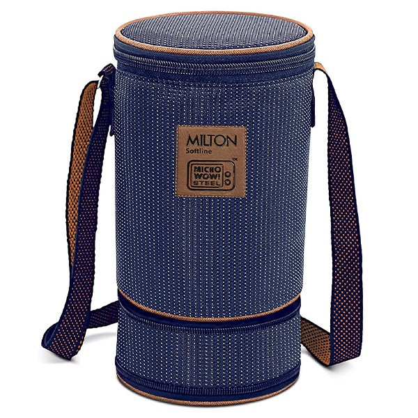 Buy Blue Customized Milton Flexi 3+1 Inner Stainless Steel Lunch