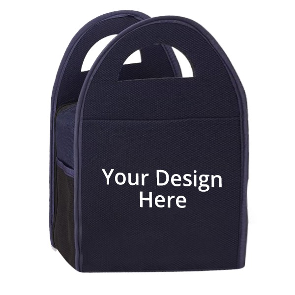 Blue Customized Stainless Steel, 3 Container and 1 Casserole Set with Plastic Bottle, Microwave Safe Lunch Box