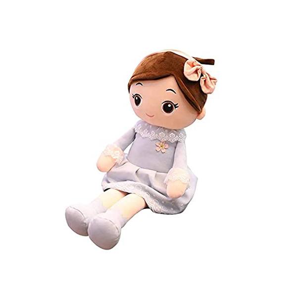 Buy Pink Customized Super Soft 40cm Height Stuffed Girl Doll Polyfill