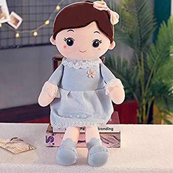 Buy Pink Customized Super Soft 40cm Height Stuffed Girl Doll Polyfill