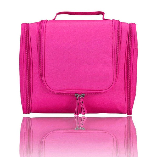 Buy Pink Customized Toiletry Kit Bag For Women And Men For Travel