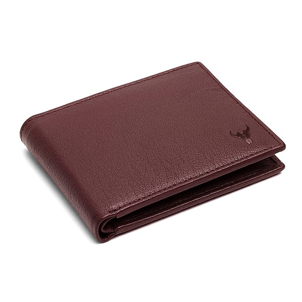 Men's Personalized Name Leather Wallet - Brown, Vegan Faux Leather, Multiple Slots - View #7